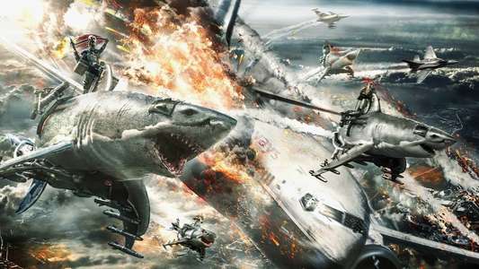 Sky Sharks - Backdrop