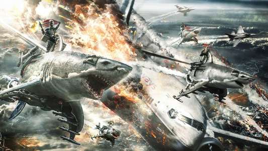 Sky Sharks - Backdrop