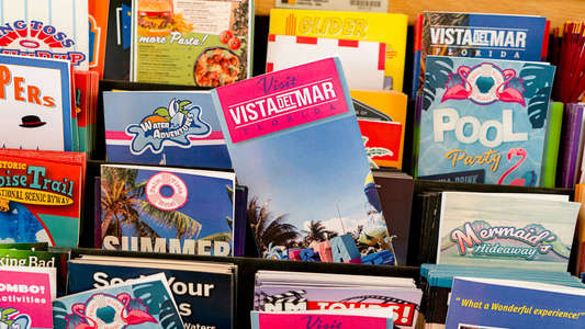 Barb and Star Go to Vista Del Mar - Backdrop