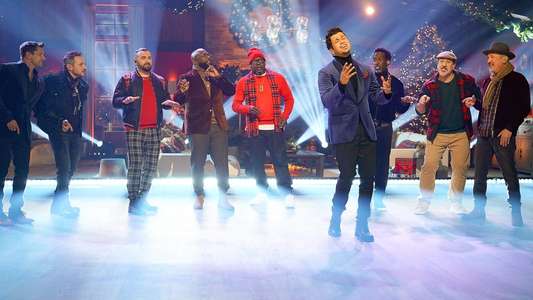 A Very Boy Band Holiday - Backdrops