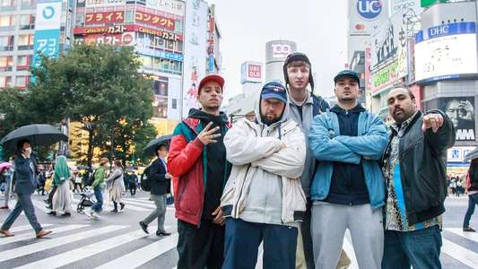 People Just Do Nothing: Big in Japan - Backdrops