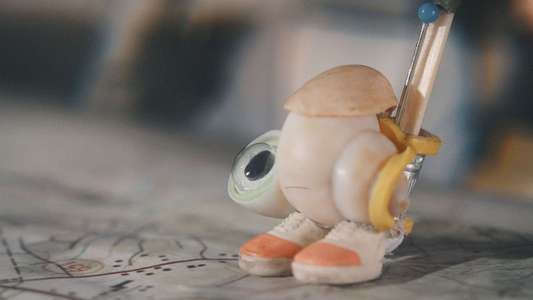 Marcel the Shell with Shoes On - Backdrop