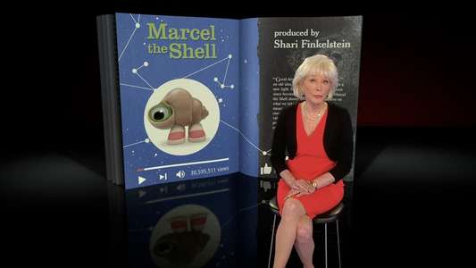 Marcel the Shell with Shoes On - Backdrop