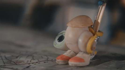 Marcel the Shell with Shoes On - Backdrop