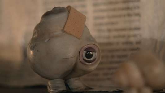 Marcel the Shell with Shoes On - Backdrop