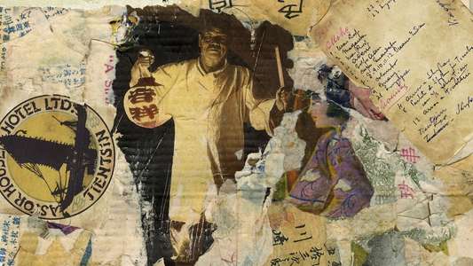The Man with the Lantern - Backdrop