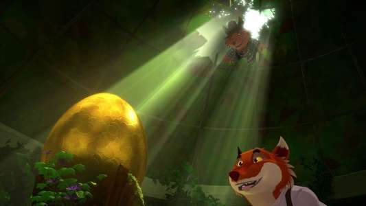 Rabbit School: Guardians of the Golden Egg - Backdrop