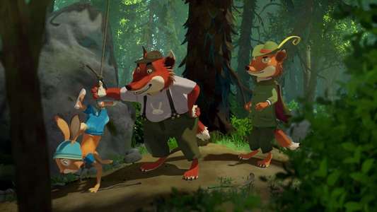 Rabbit School: Guardians of the Golden Egg - Backdrop