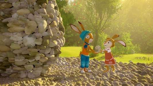 Rabbit School: Guardians of the Golden Egg - Backdrop