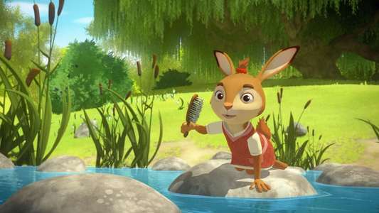 Rabbit School: Guardians of the Golden Egg - Backdrop