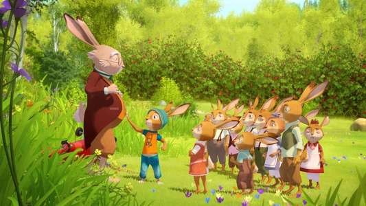 Rabbit School: Guardians of the Golden Egg - Backdrop