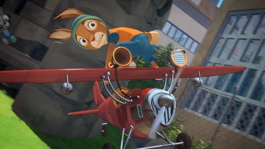 Rabbit School: Guardians of the Golden Egg - Backdrop