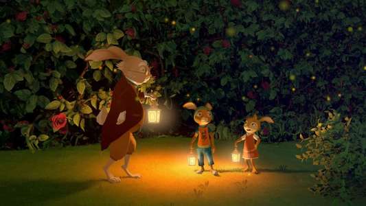Rabbit School: Guardians of the Golden Egg - Backdrop