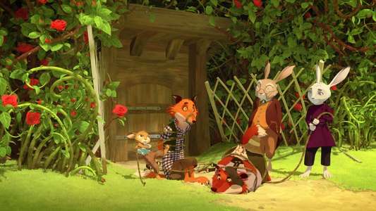Rabbit School: Guardians of the Golden Egg - Backdrop