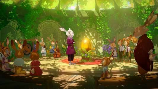Rabbit School: Guardians of the Golden Egg - Backdrop