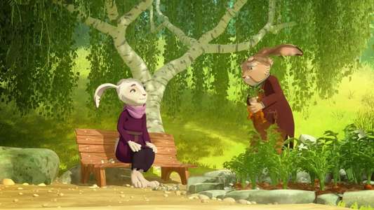 Rabbit School: Guardians of the Golden Egg - Backdrop