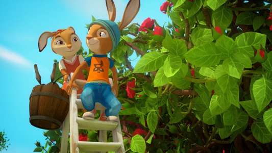 Rabbit School: Guardians of the Golden Egg - Backdrop