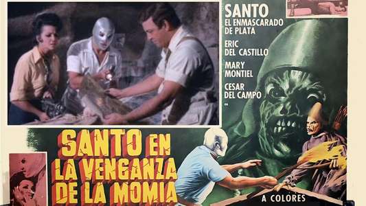 Santo and the Vengeance of the Mummy - Backdrops
