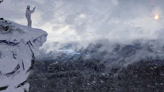 The Spacewalker - Backdrop
