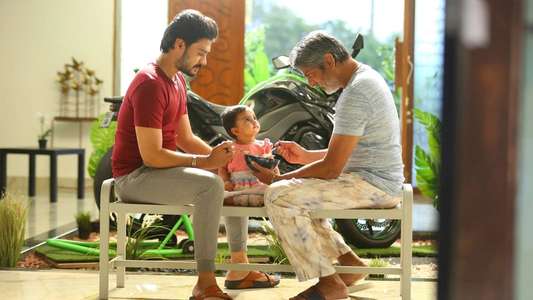 FCUK: Father Chitti Umaa Kaarthik - Backdrop