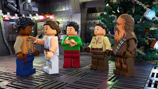 The Lego Star Wars Holiday Special - Backdrops