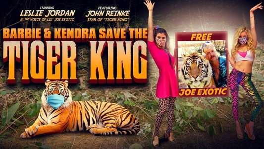 Barbie and Kendra Save the Tiger King! - Backdrop