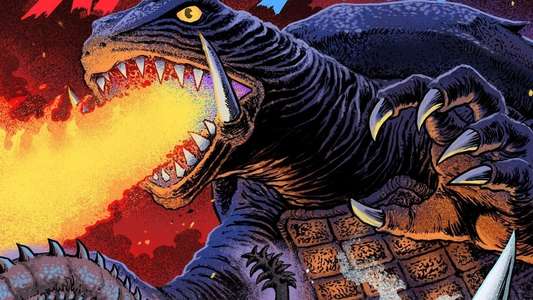 Gamera vs. Barugon - Backdrop