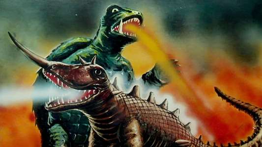 Gamera vs. Barugon - Backdrop