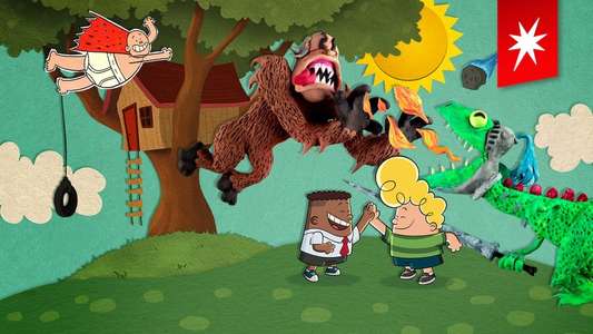 Captain Underpants: Epic Choice-o-rama - Backdrops