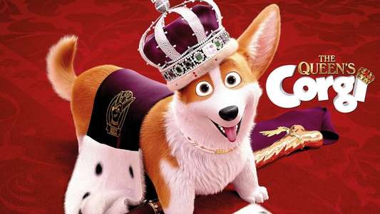 The Queen's Corgi - Backdrop