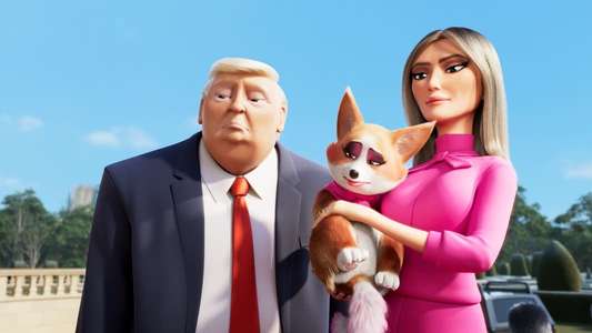 The Queen's Corgi - Backdrop