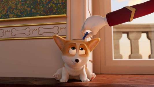 The Queen's Corgi - Backdrop