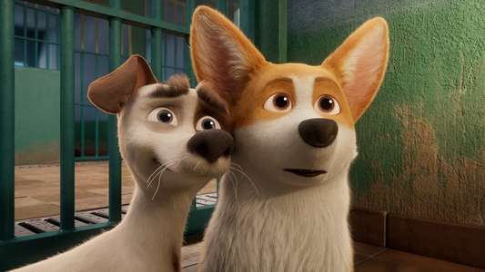 The Queen's Corgi - Backdrop