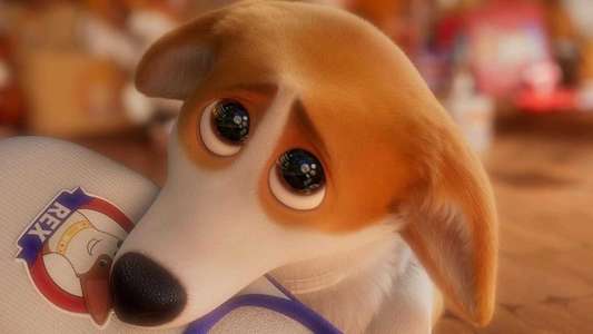 The Queen's Corgi - Backdrop