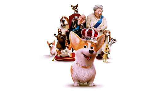 The Queen's Corgi - Backdrop