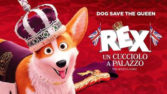 The Queen's Corgi - Backdrop