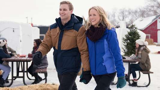 Amazing Winter Romance - Backdrop