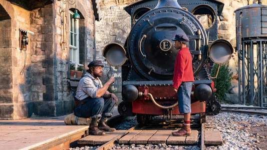Jim Button and Luke the Engine Driver - Backdrop