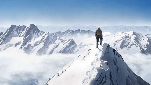 The Summit of the Gods - Backdrop