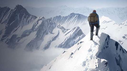 The Summit of the Gods - Backdrop