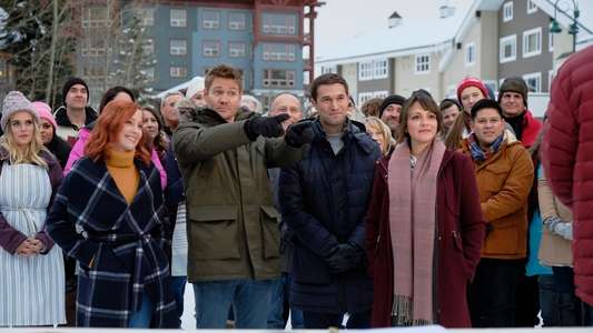 Love in Winterland - Backdrop