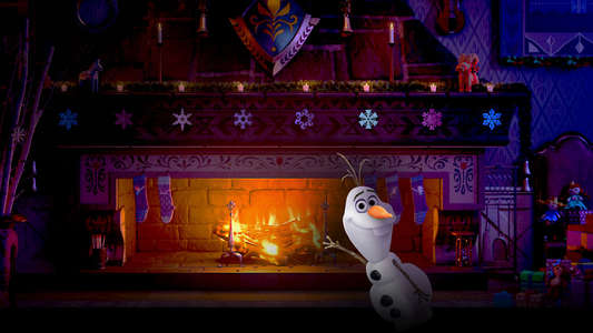 Arendelle Castle Yule Log - Backdrops