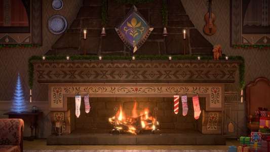 Arendelle Castle Yule Log - Backdrops