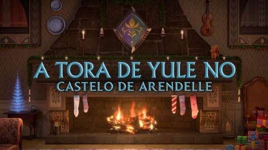 Arendelle Castle Yule Log - Backdrops