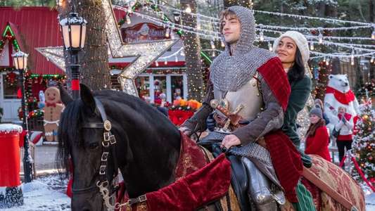 The Knight Before Christmas - Backdrop