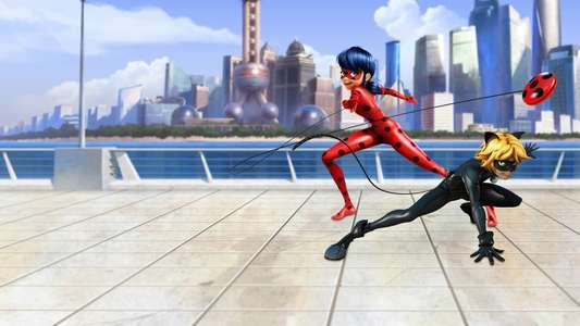Miraculous World: Shanghai – The Legend of Ladydragon - Backdrop
