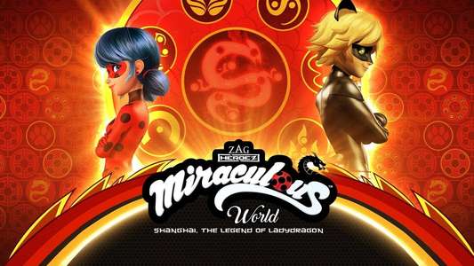 Miraculous World: Shanghai – The Legend of Ladydragon - Backdrop