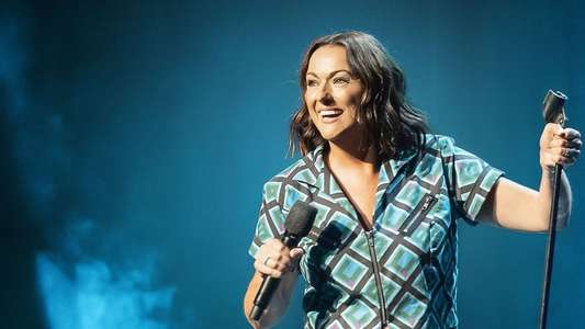 Celeste Barber: Fine  thanks - Backdrop