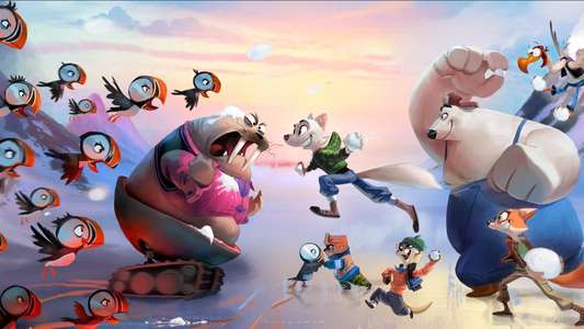 Arctic Justice: Thunder Squad - Backdrop
