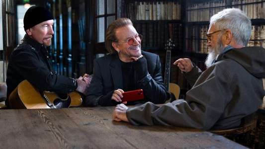 Bono & The Edge: A Sort of Homecoming with Dave Letterman - Backdrops